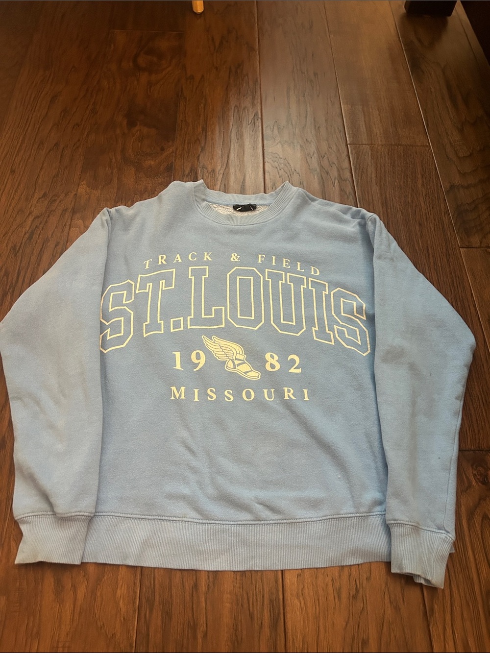 Light Blue Crewneck Sweatshirt